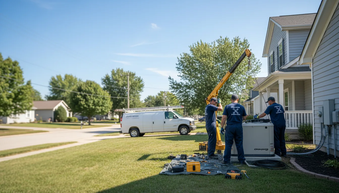 Generator Installation in Oakford, IN near me